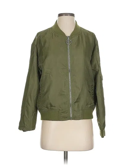 Pre-owned Good American Jacket In Green