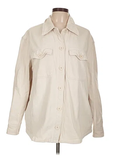 Pre-owned Good American Jacket In Ivory