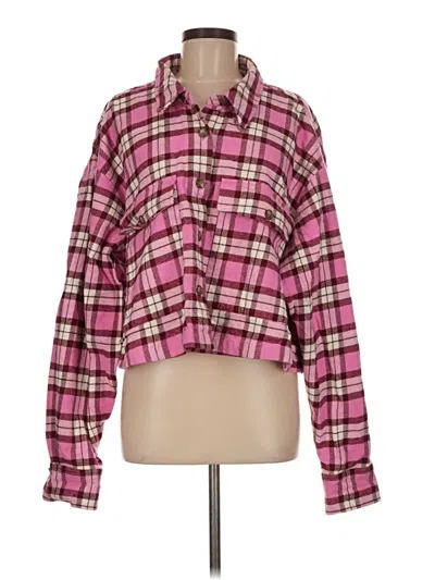 Pre-owned Good American Jacket In Pink