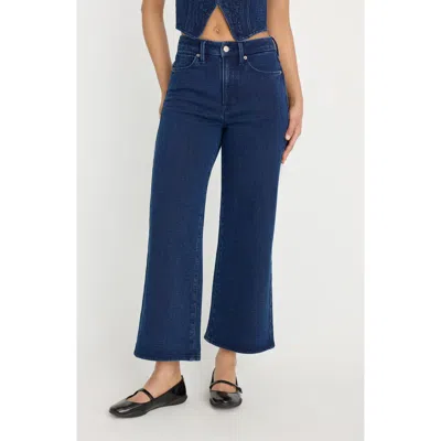 Good American Jeanius Crop Palazzo Jeans Co-ord In Blue