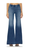 Good American Jeanius Pull On Flare Legging