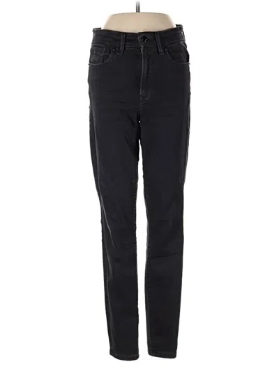 Pre-owned Good American Jeans In Black