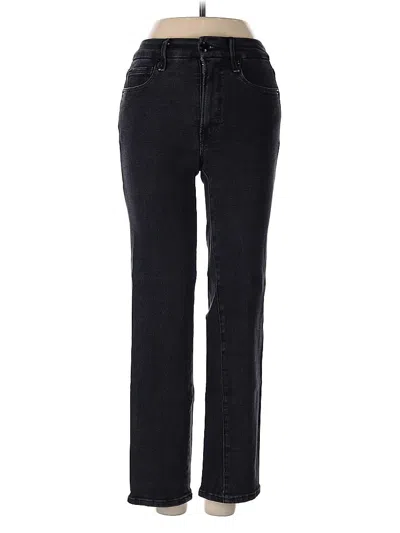 Pre-owned Good American Jeans In Black