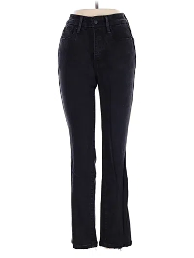 Pre-owned Good American Jeans In Black