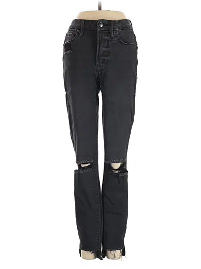 Pre-owned Good American Jeans In Black