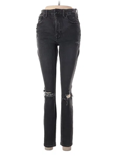Pre-owned Good American Jeans In Black