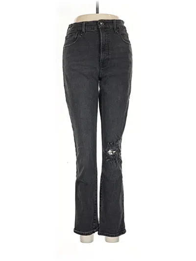 Pre-owned Good American Jeans In Black