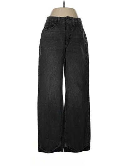 Pre-owned Good American Jeans In Black