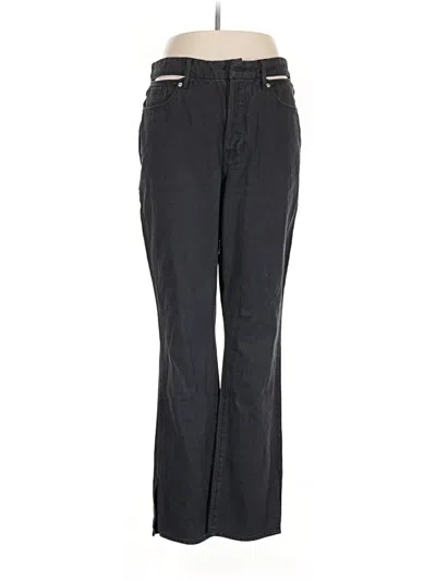 Pre-owned Good American Jeans In Black