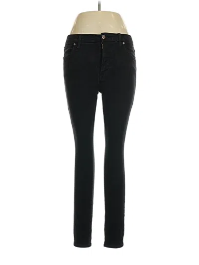 Pre-owned Good American Jeans In Black