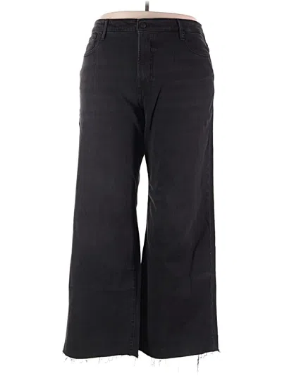 Pre-owned Good American Jeans In Black