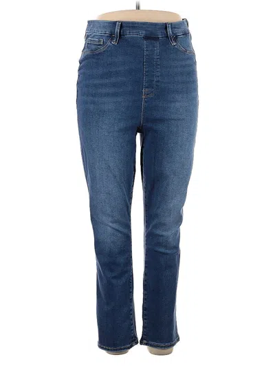 Pre-owned Good American Jeans In Blue