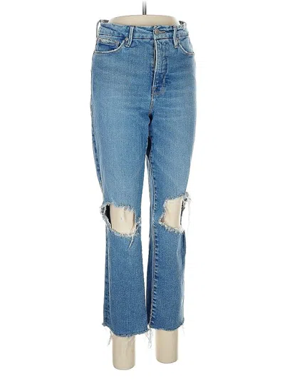 Pre-owned Good American Jeans In Blue
