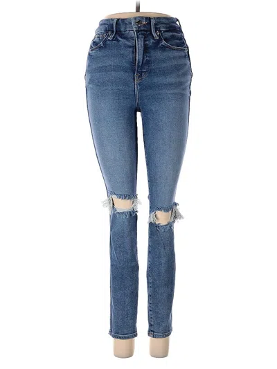 Pre-owned Good American Jeans In Blue