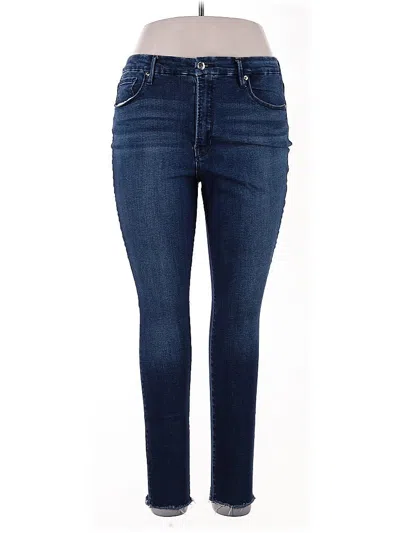 Pre-owned Good American Jeans In Blue