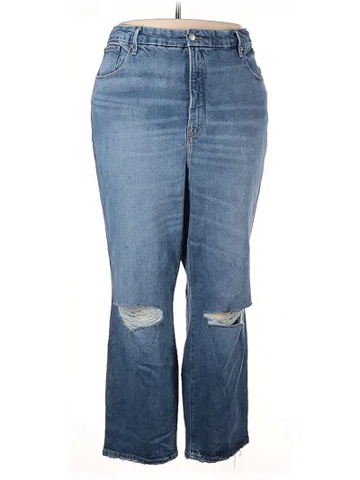 Pre-owned Good American Jeans In Blue