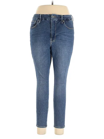 Pre-owned Good American Jeans In Blue