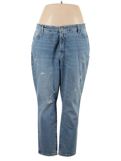 Pre-owned Good American Jeans In Blue