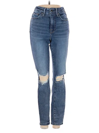 Pre-owned Good American Jeans In Blue