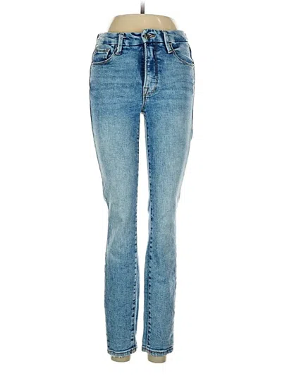 Pre-owned Good American Jeans In Blue