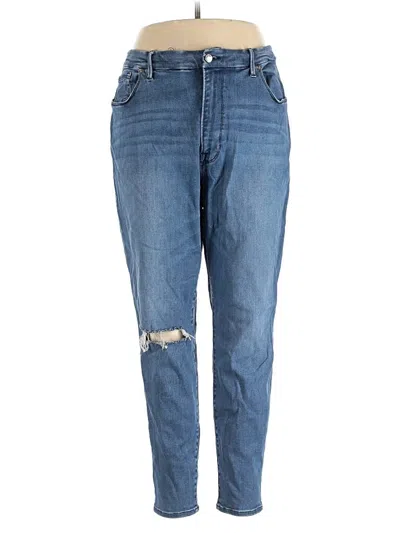 Pre-owned Good American Jeans In Blue