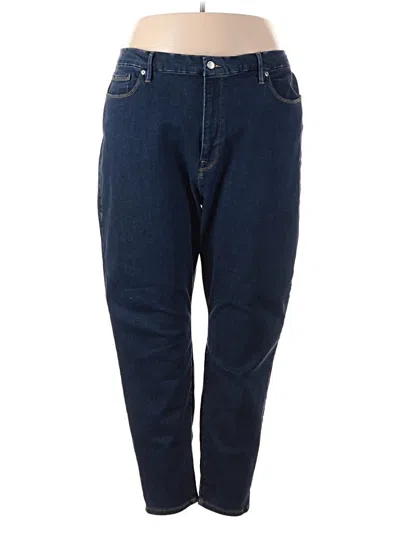 Pre-owned Good American Jeans In Blue