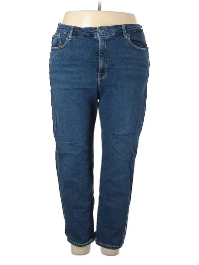 Pre-owned Good American Jeans In Blue
