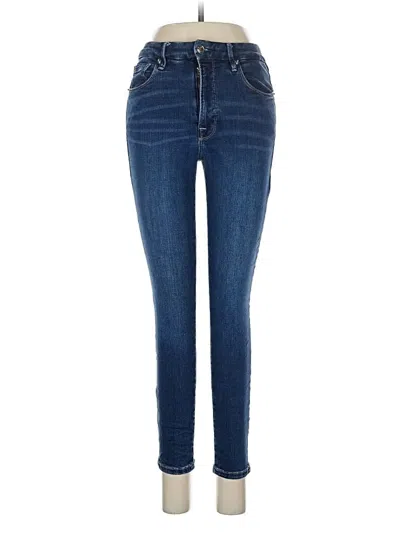 Pre-owned Good American Jeans In Blue