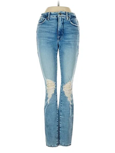 Pre-owned Good American Jeans In Blue