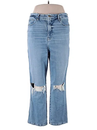 Pre-owned Good American Jeans In Blue