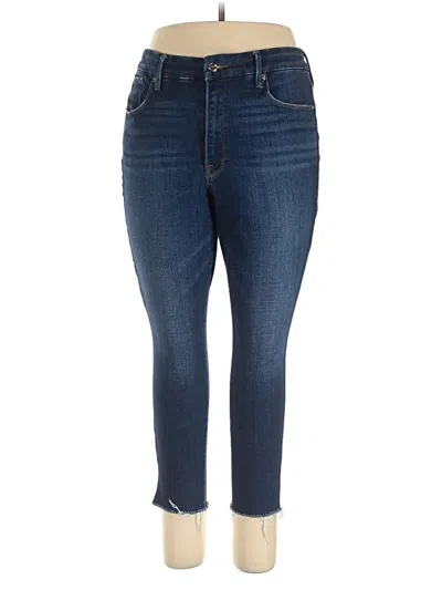 Pre-owned Good American Jeans In Blue