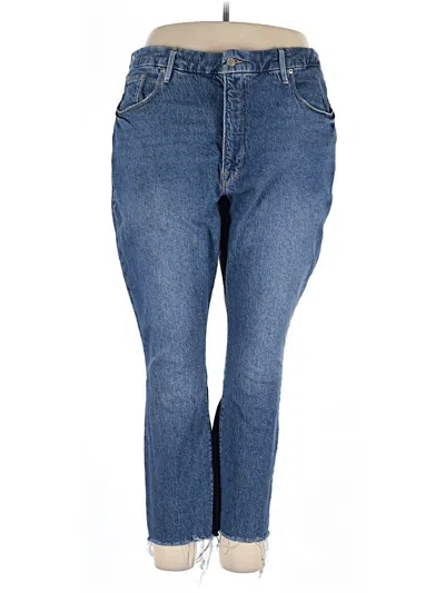 Pre-owned Good American Jeans In Blue