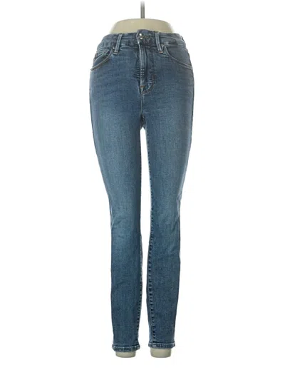 Pre-owned Good American Jeans In Blue