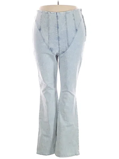 Pre-owned Good American Jeans In Blue