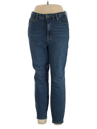 Pre-owned Good American Jeans In Blue