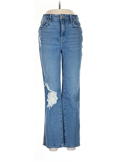 Pre-owned Good American Jeans In Blue