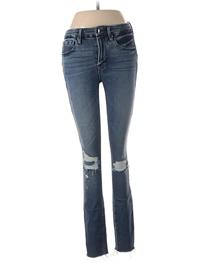 Pre-owned Good American Jeans In Blue