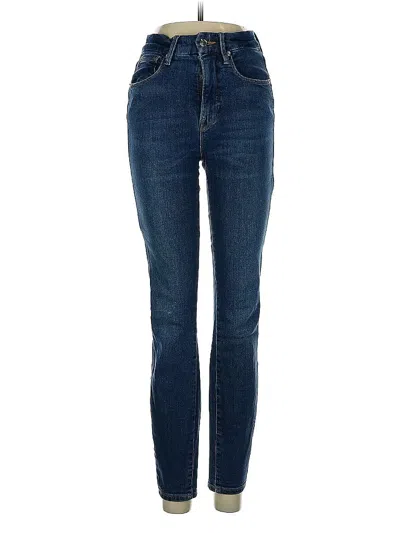 Pre-owned Good American Jeans In Blue