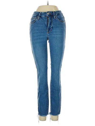 Pre-owned Good American Jeans In Blue