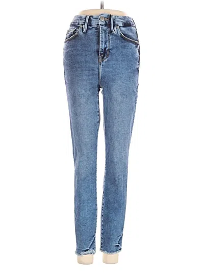 Pre-owned Good American Jeans In Blue