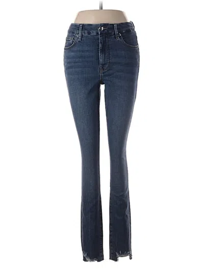 Pre-owned Good American Jeans In Blue