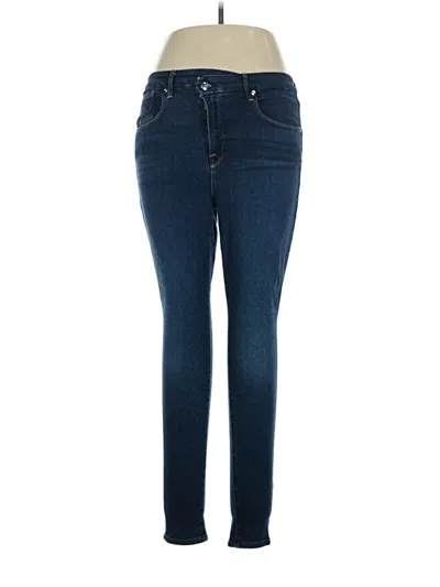Pre-owned Good American Jeans In Blue