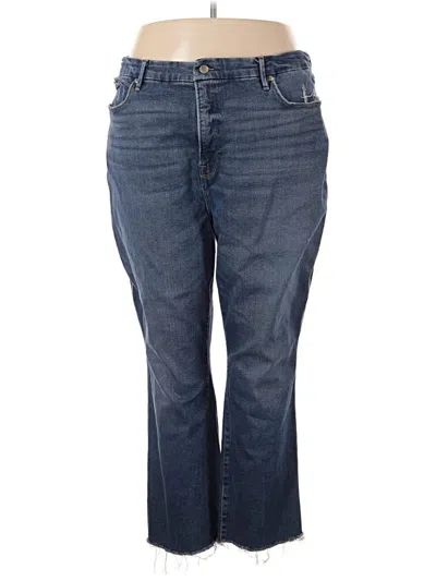 Pre-owned Good American Jeans In Blue