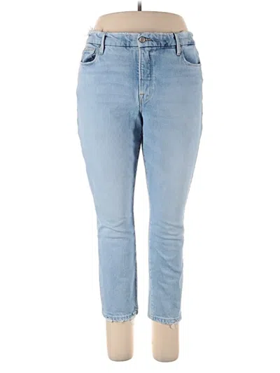 Pre-owned Good American Jeans In Blue