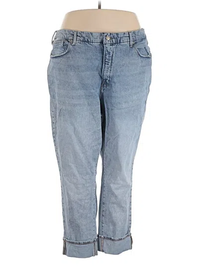 Pre-owned Good American Jeans In Blue