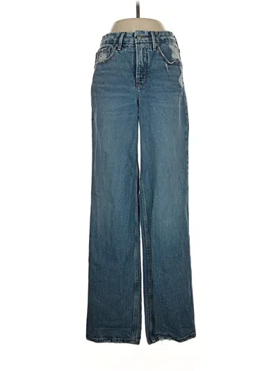 Pre-owned Good American Jeans In Blue