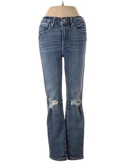 Pre-owned Good American Jeans In Blue