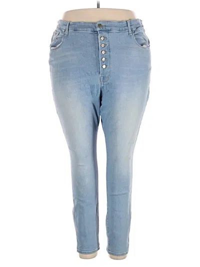 Pre-owned Good American Jeans In Blue