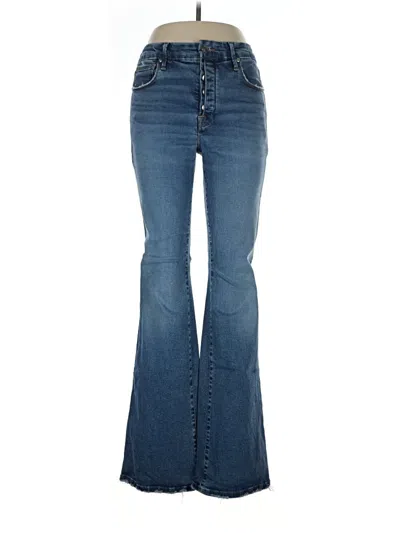 Pre-owned Good American Jeans In Blue