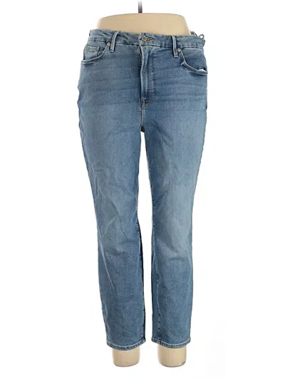 Pre-owned Good American Jeans In Blue